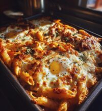 cheesy baked penne a comforting classic