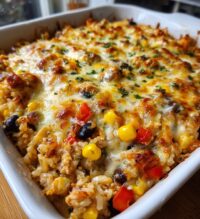 cheesy mexican rice casserole