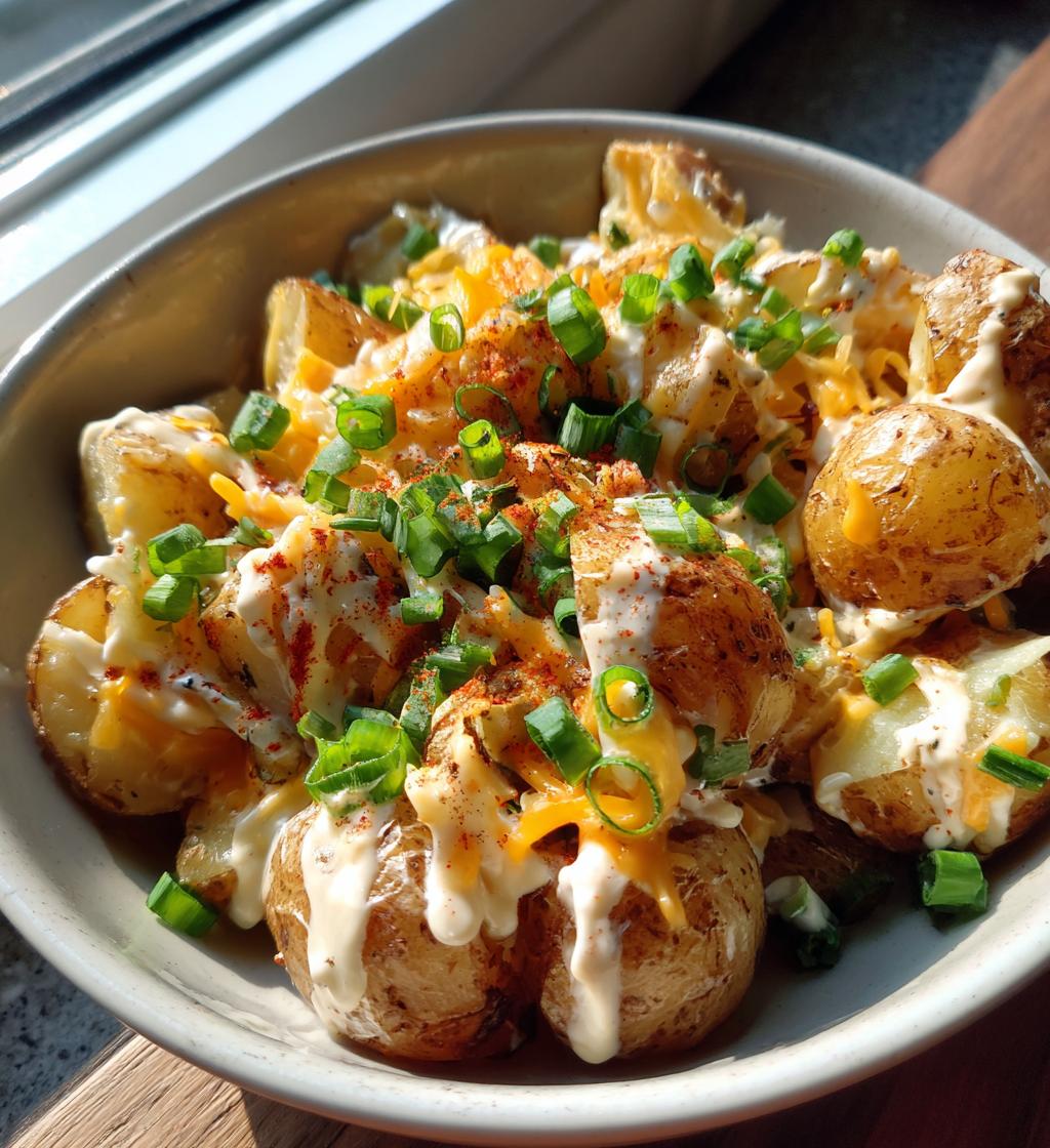 cheesy ranch potatoes