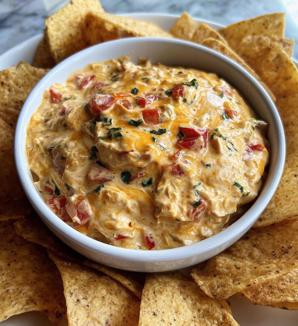 cheesy rotel ranch queso