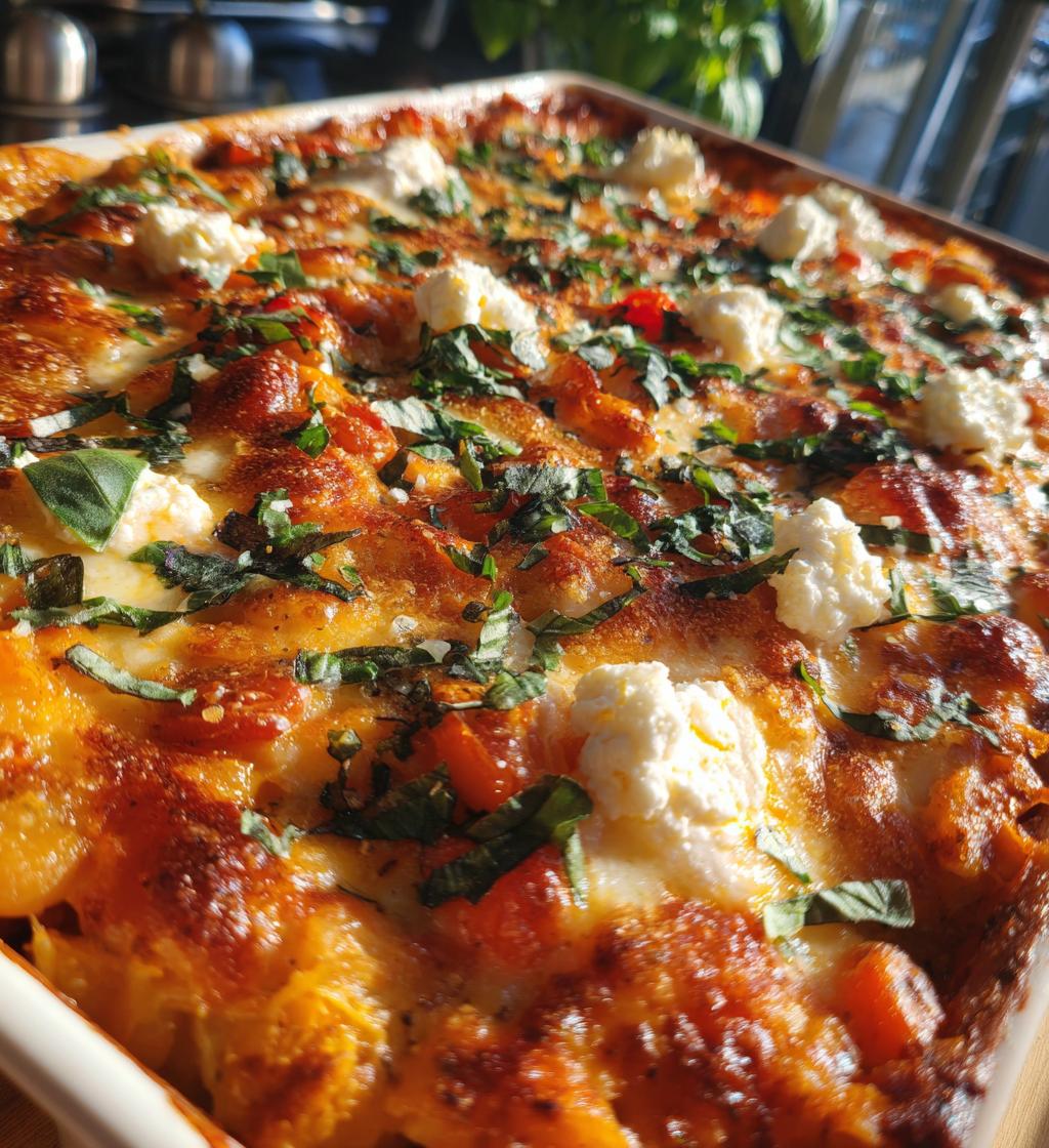 cheesy tomato white bean bake