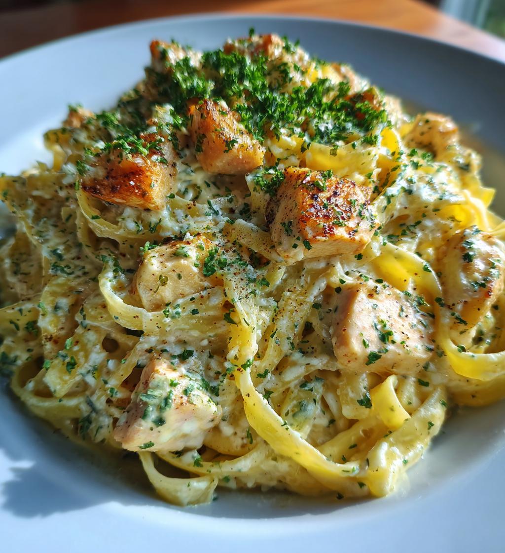 chicken alfredo pasta