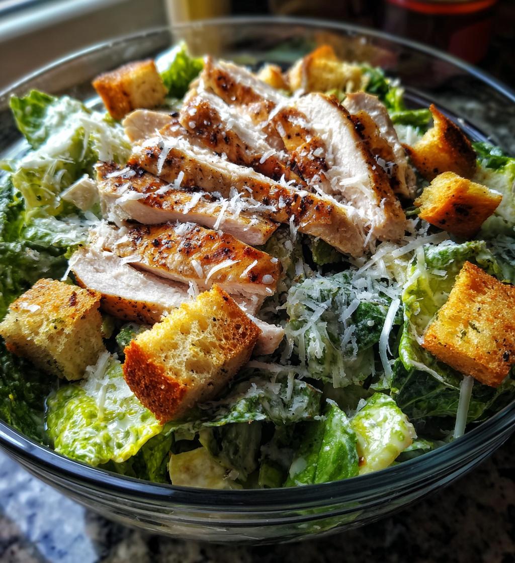 chicken caesar salad