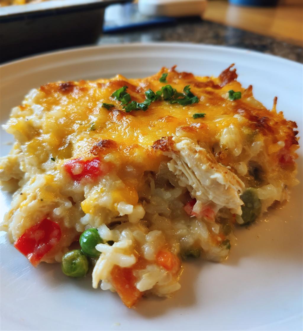chicken casserole - detail 1