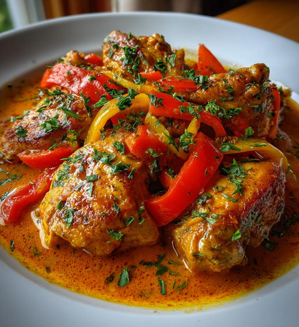 chicken paprikash - detail 1