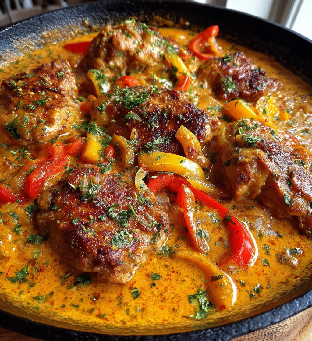 chicken paprikash