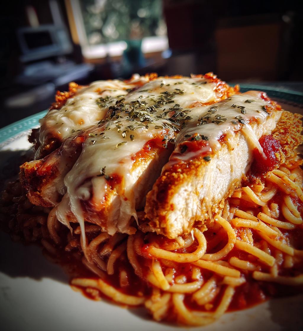 chicken parmesan pasta