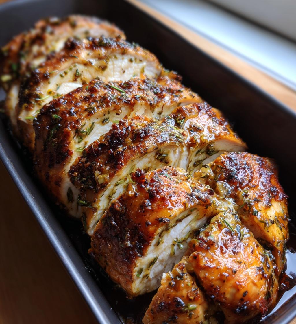 chicken shawarma in a loaf pan