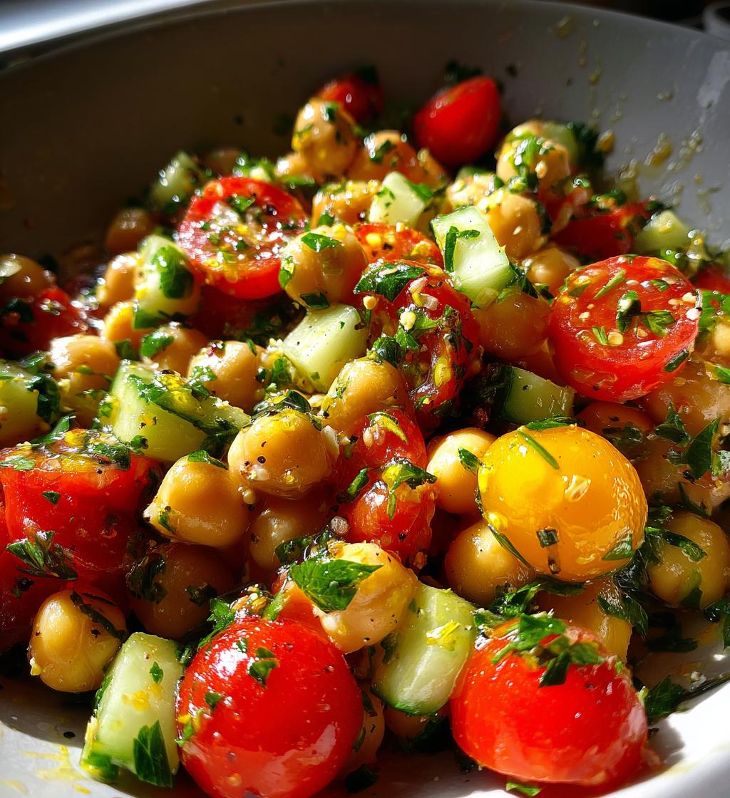 chickpea salad