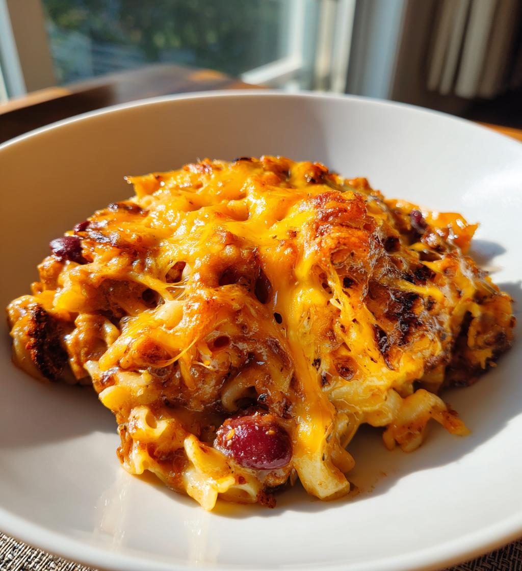 chili mac and cheese