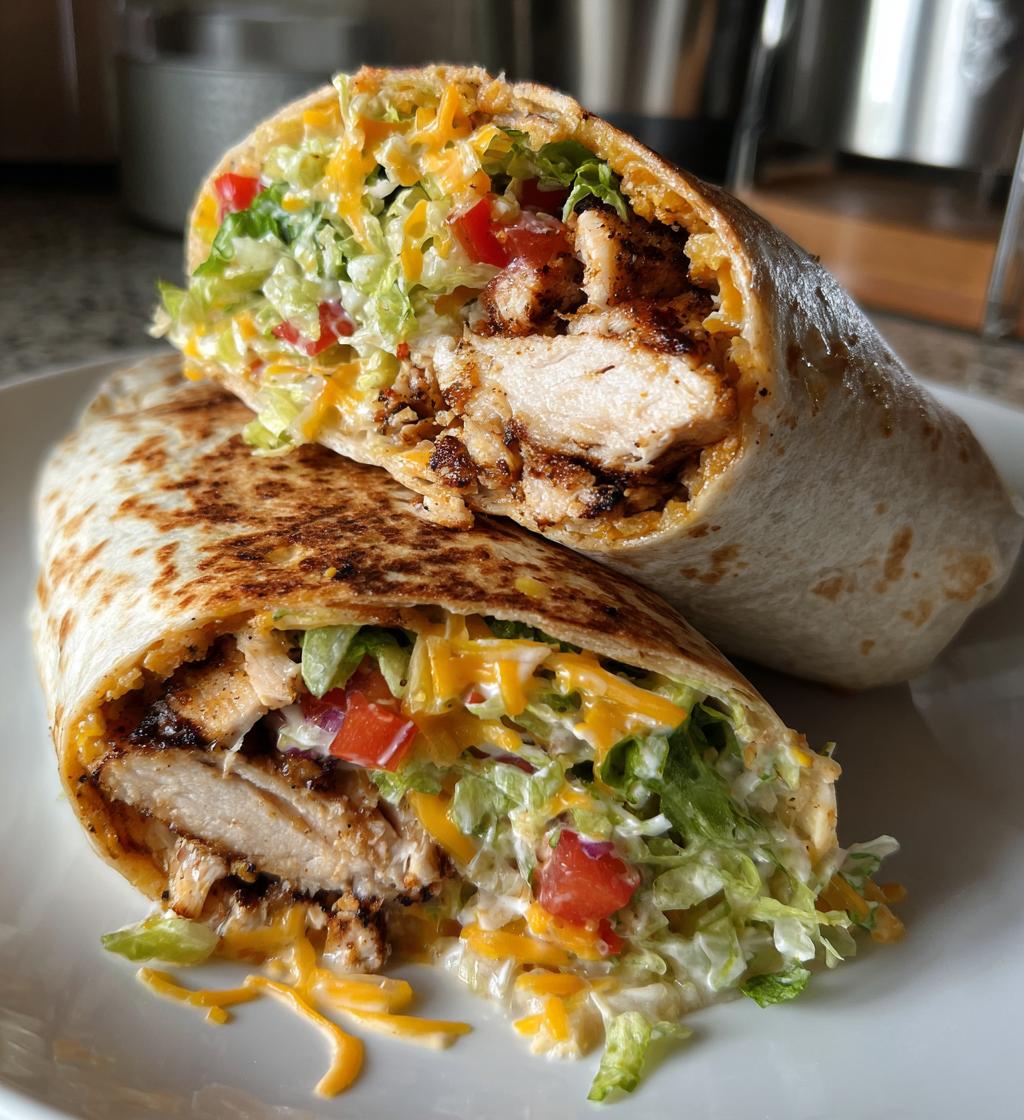 chipotle ranch grilled chicken burrito
