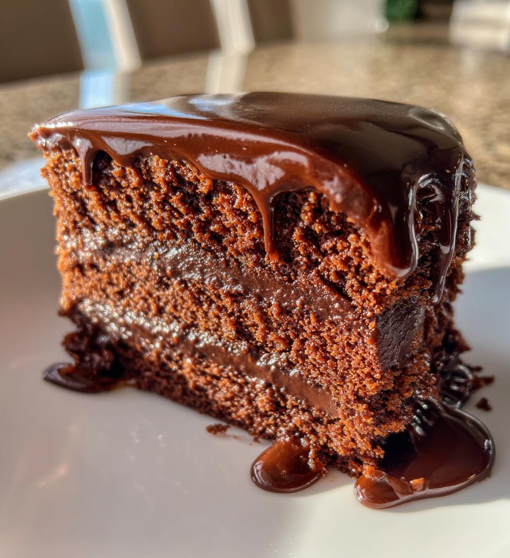 chocolate ganache - detail 1