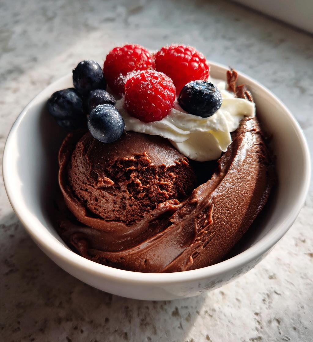 chocolate sorbet recipe - detail 1
