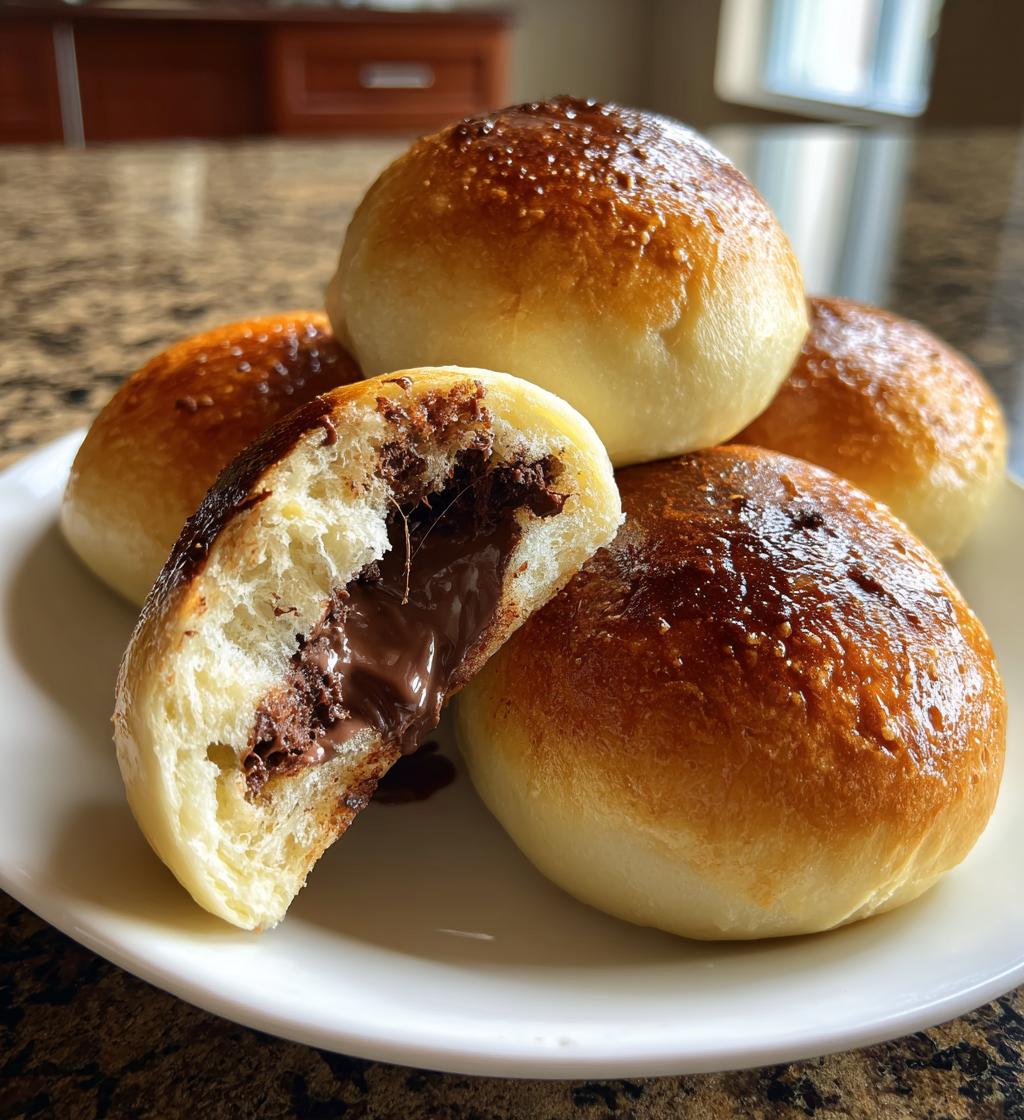 chocolate steamed buns