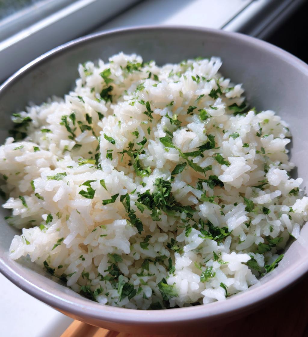 cilantro lime rice bowl - detail 1