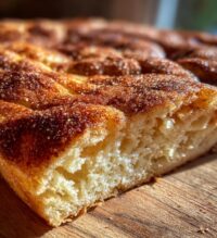 cinnamon focaccia