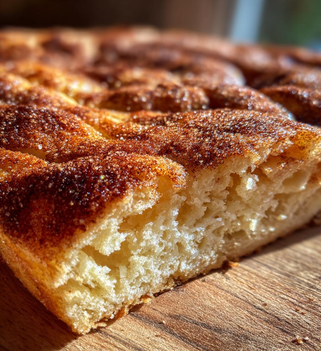 cinnamon focaccia