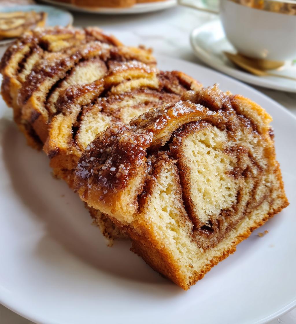 cinnamon roll pumpkin bread