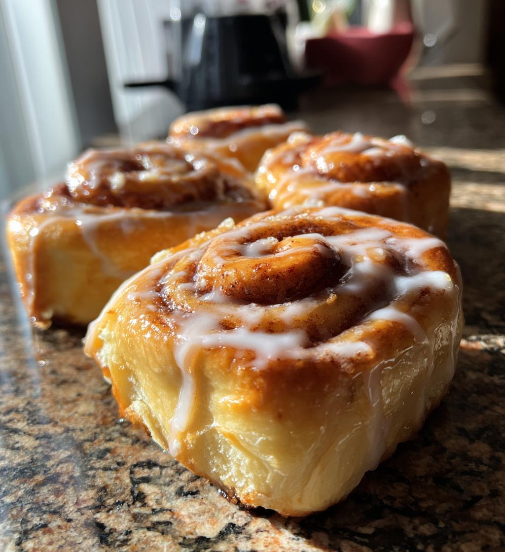 cinnamon rolls - detail 1