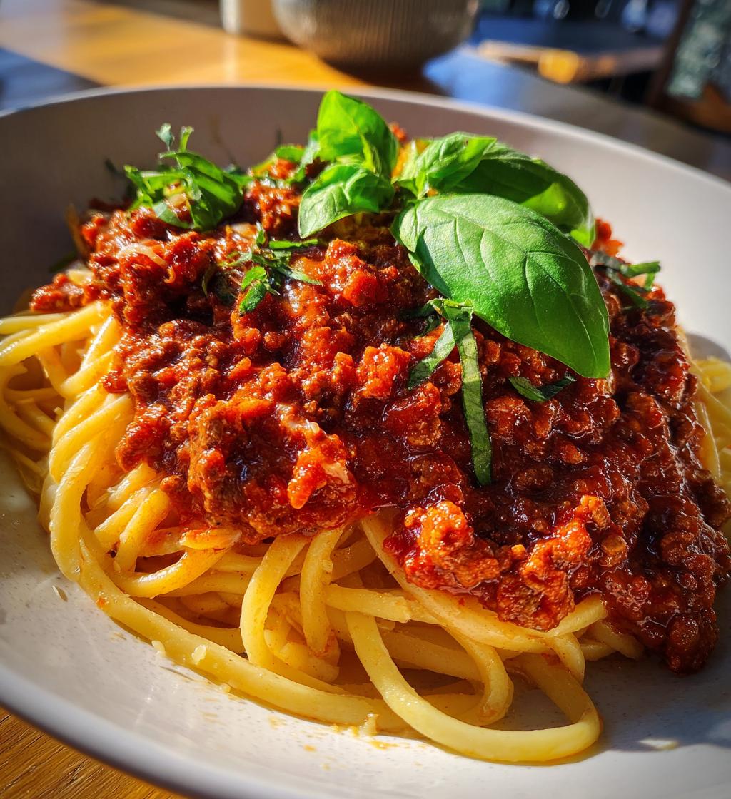 classic homemade bolognese sauce