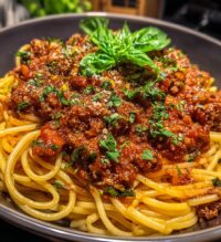 classic homemade bolognese sauce