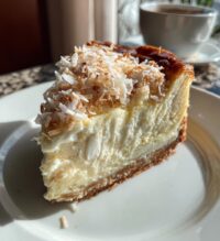 coconut cheesecake
