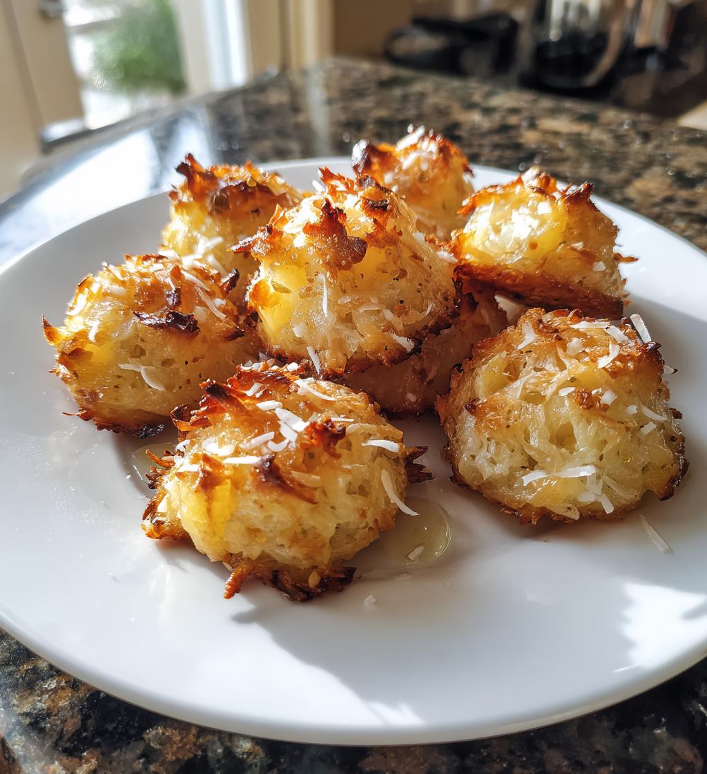 coconut pineapple bites