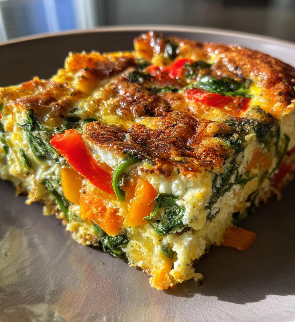 cottage cheese egg bake