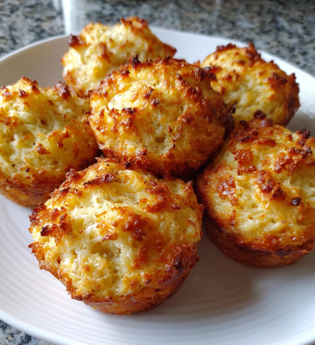 cottage cheese muffins - detail 1