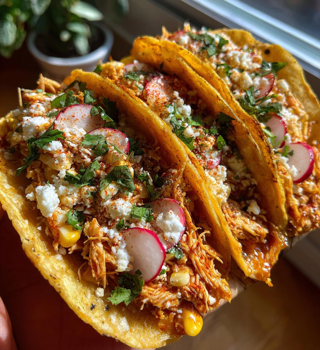 crazy good street corn chicken tacos the ultimate taco mashup - detail 1