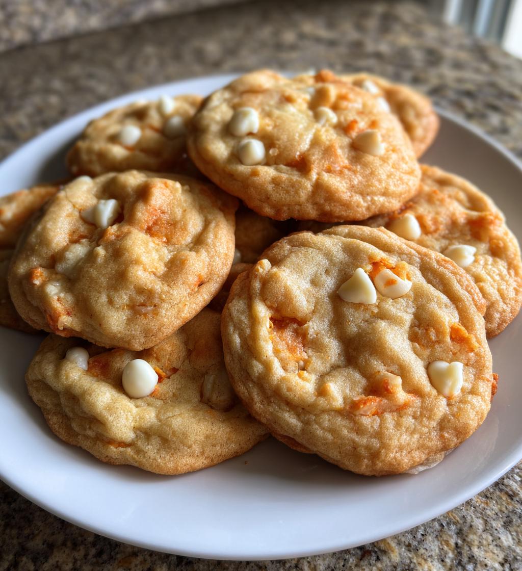 creamsicle orange cookies - detail 1