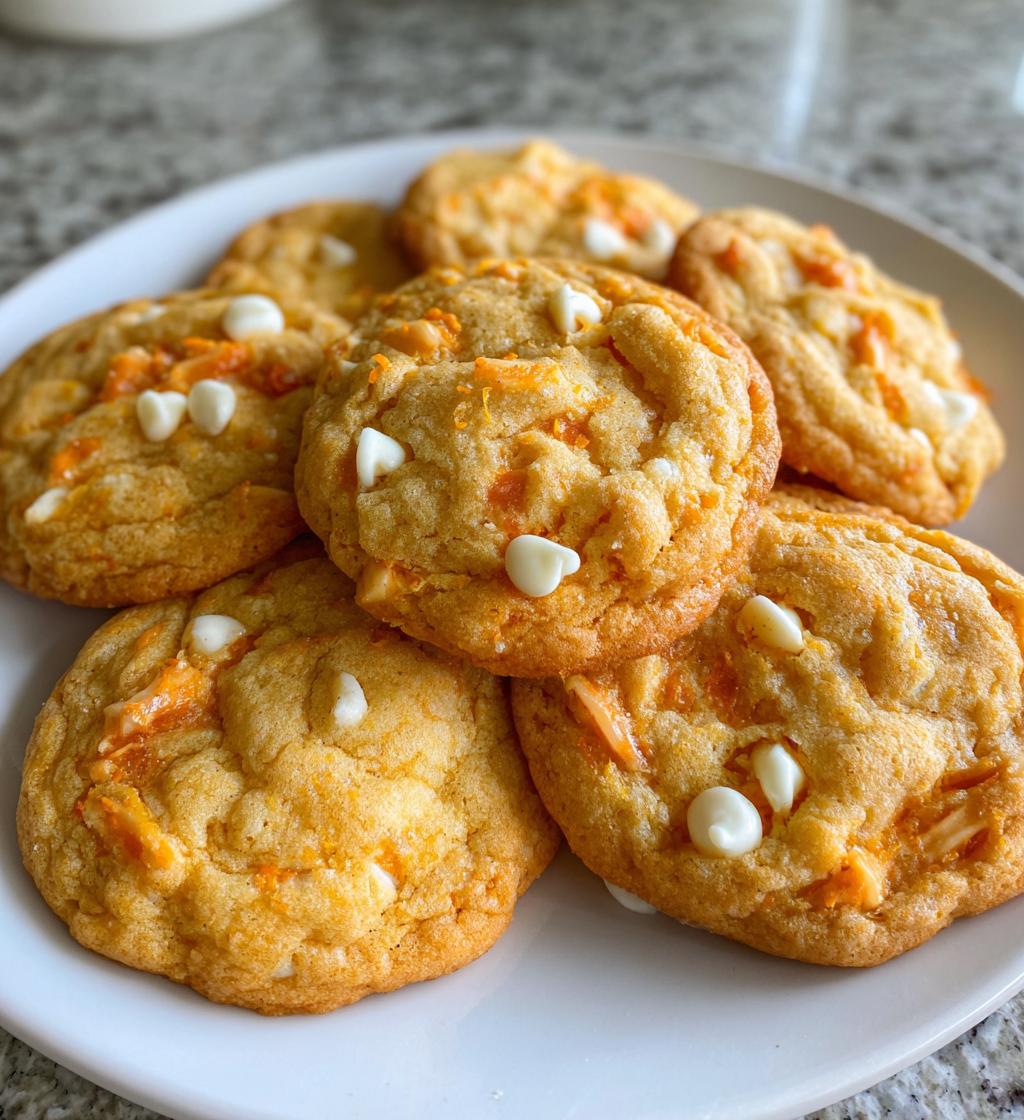 creamsicle orange cookies