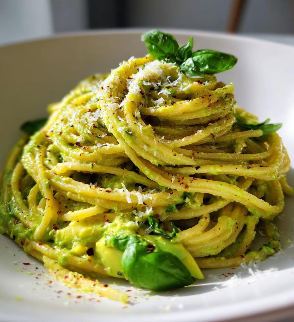 creamy avocado pasta