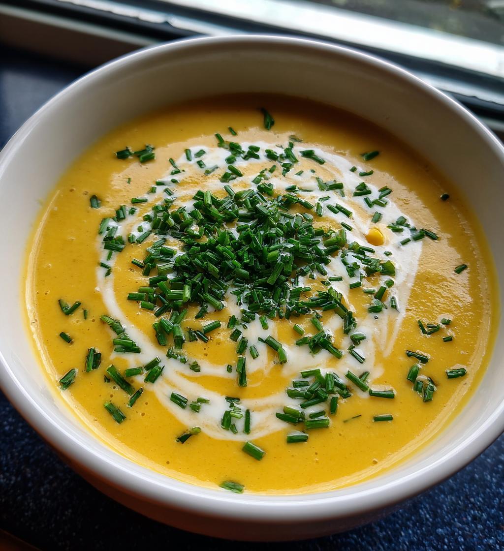 creamy corn soup a cozy and comforting delight