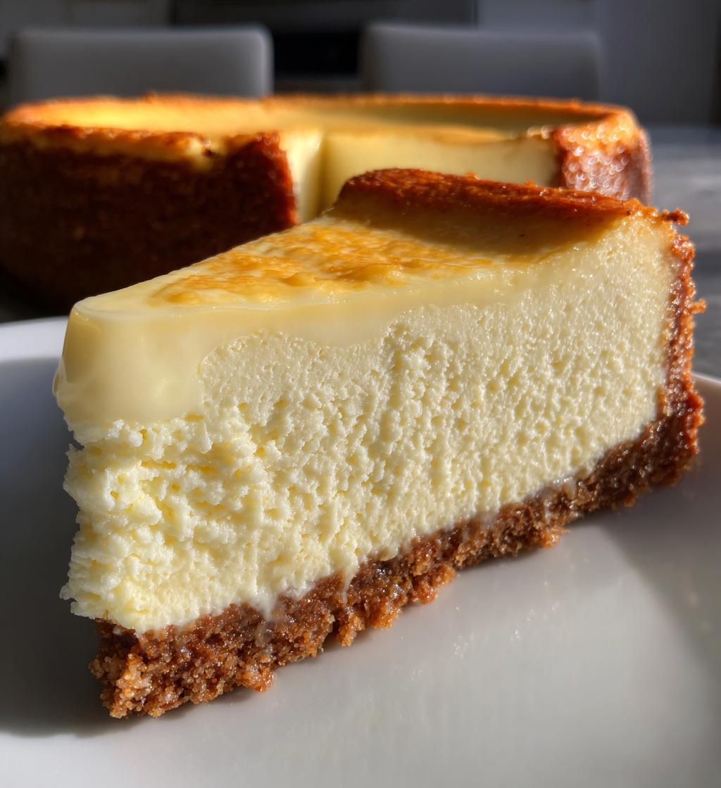 creamy new york cheesecake - detail 1