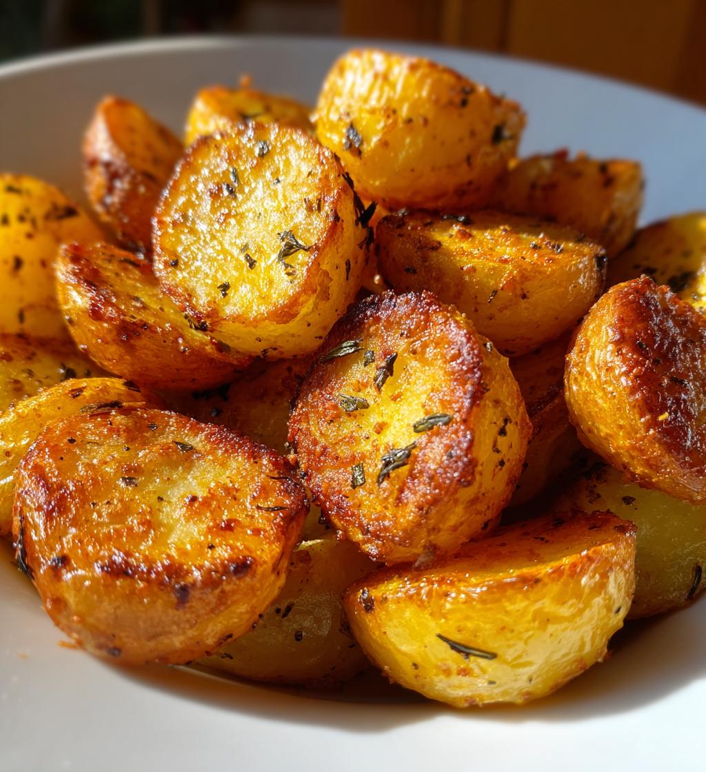crispy air fryer baby potatoes - detail 1