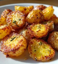 crispy air fryer baby potatoes
