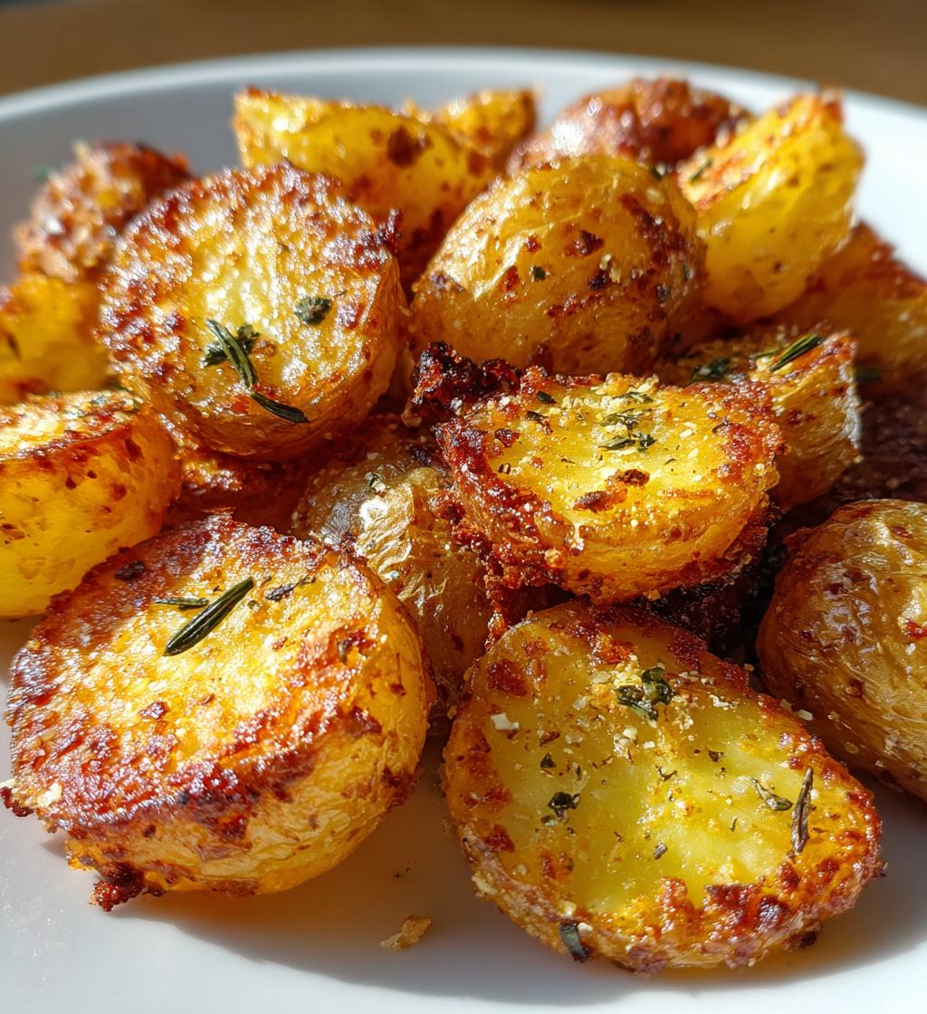 crispy air fryer baby potatoes