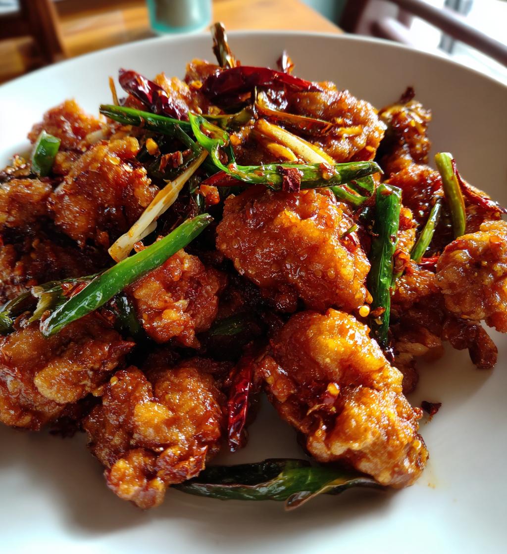 crispy chilli chicken - detail 1