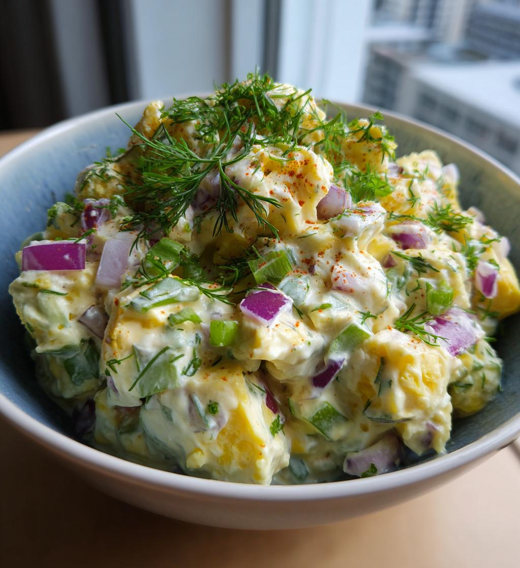 crispy egg salad - detail 1