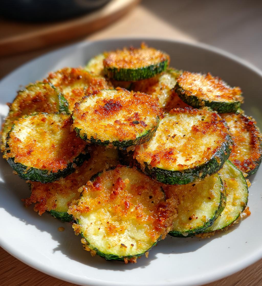 crispy fried zucchini - detail 1