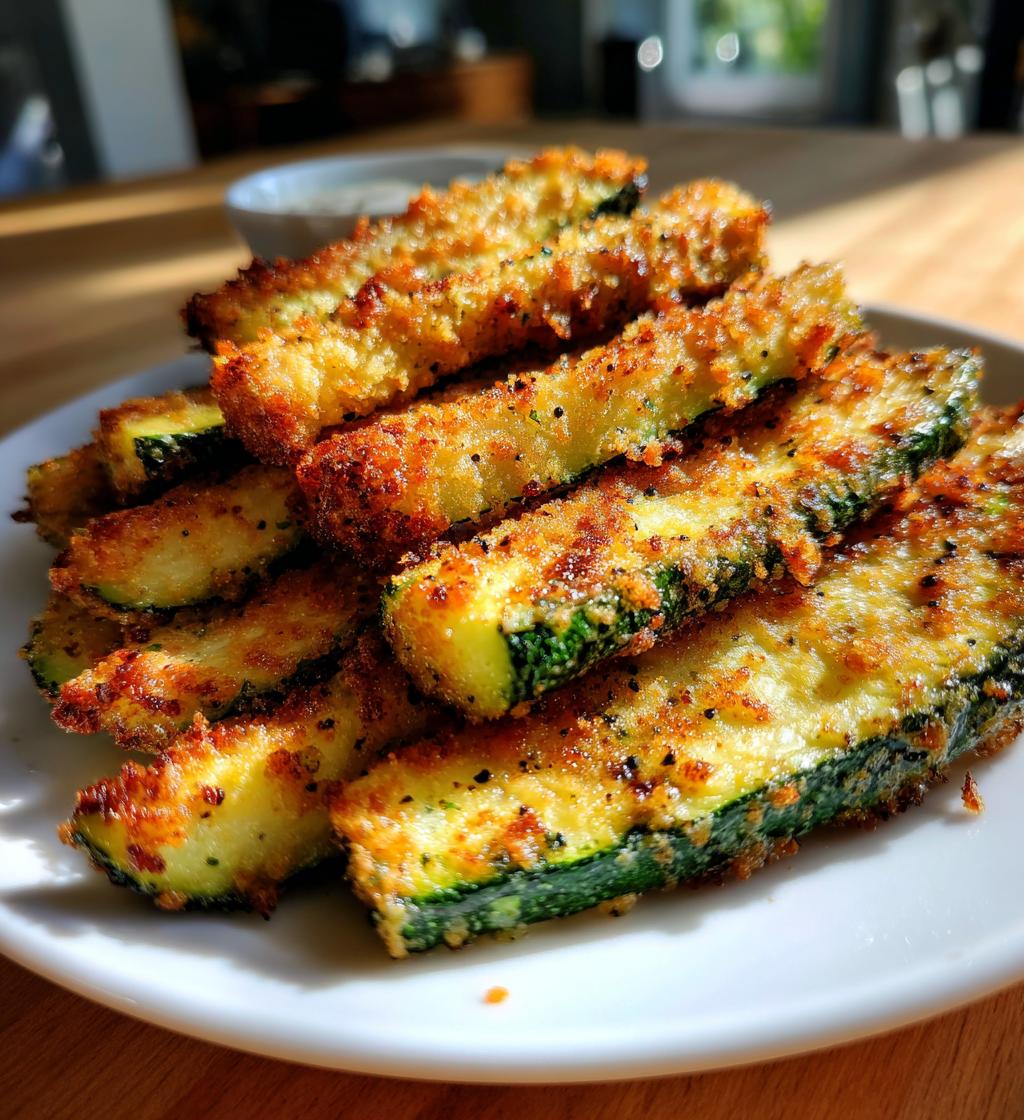 crispy fried zucchini