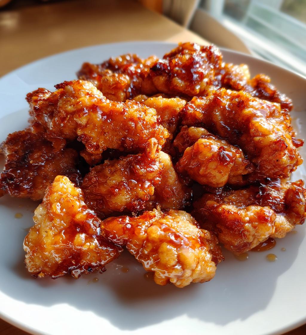 crispy honey chicken