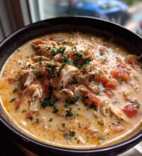 crock pot creamy chicken parmesan soup