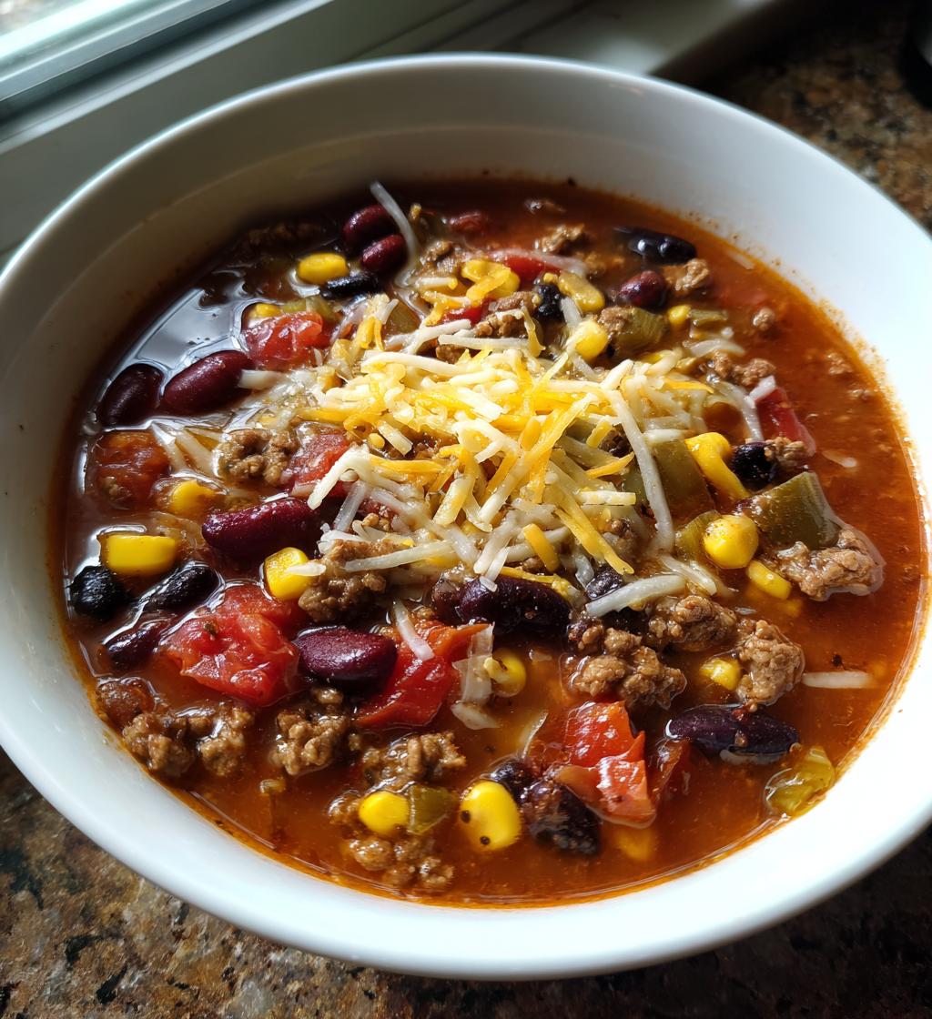 crock pot taco soup
