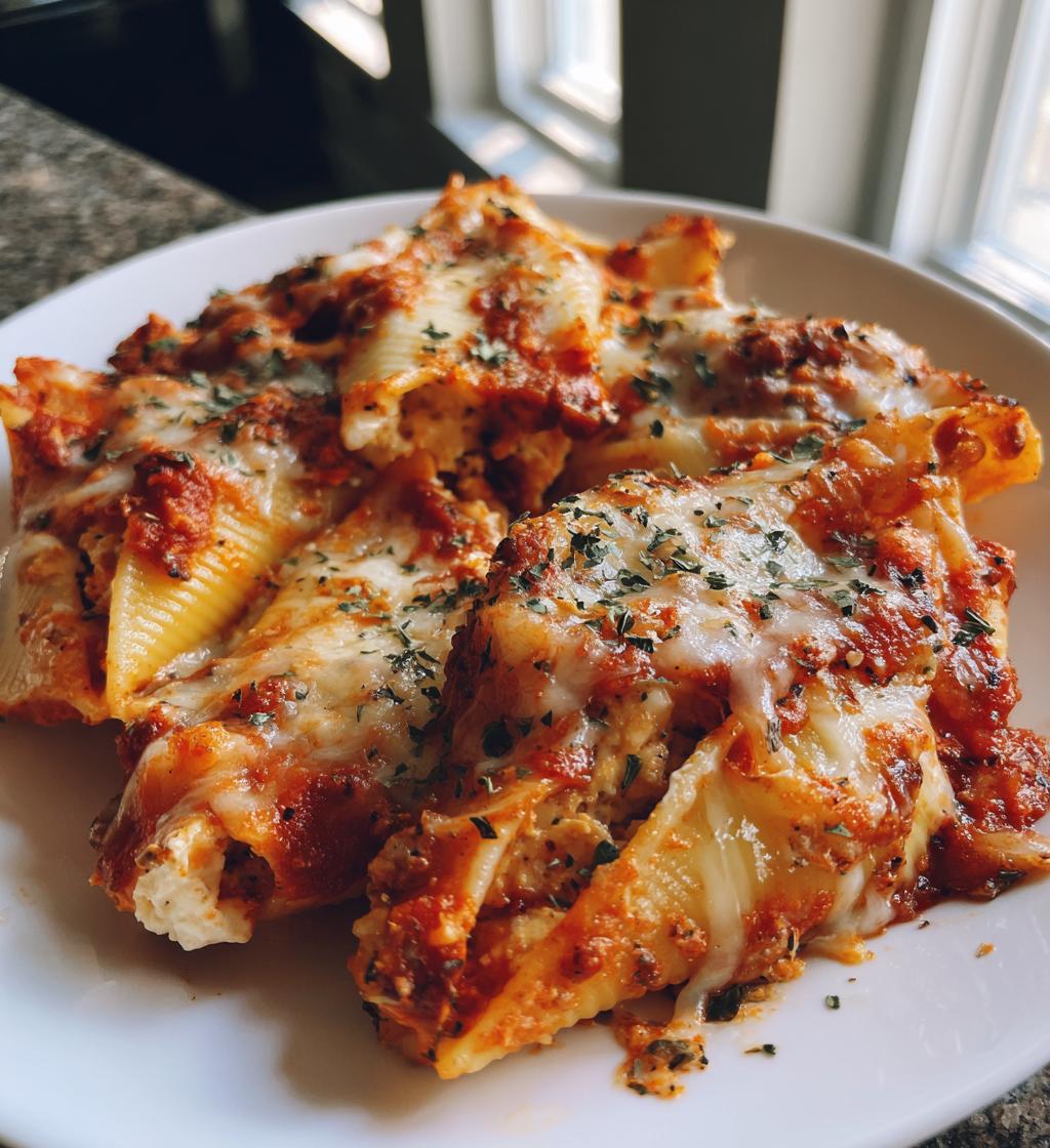 crockpot stuffed shells a comforting cheesy delight