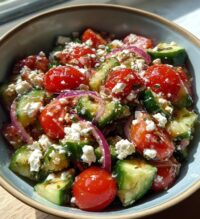 cucumber feta salad