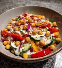 curried chickpea salad