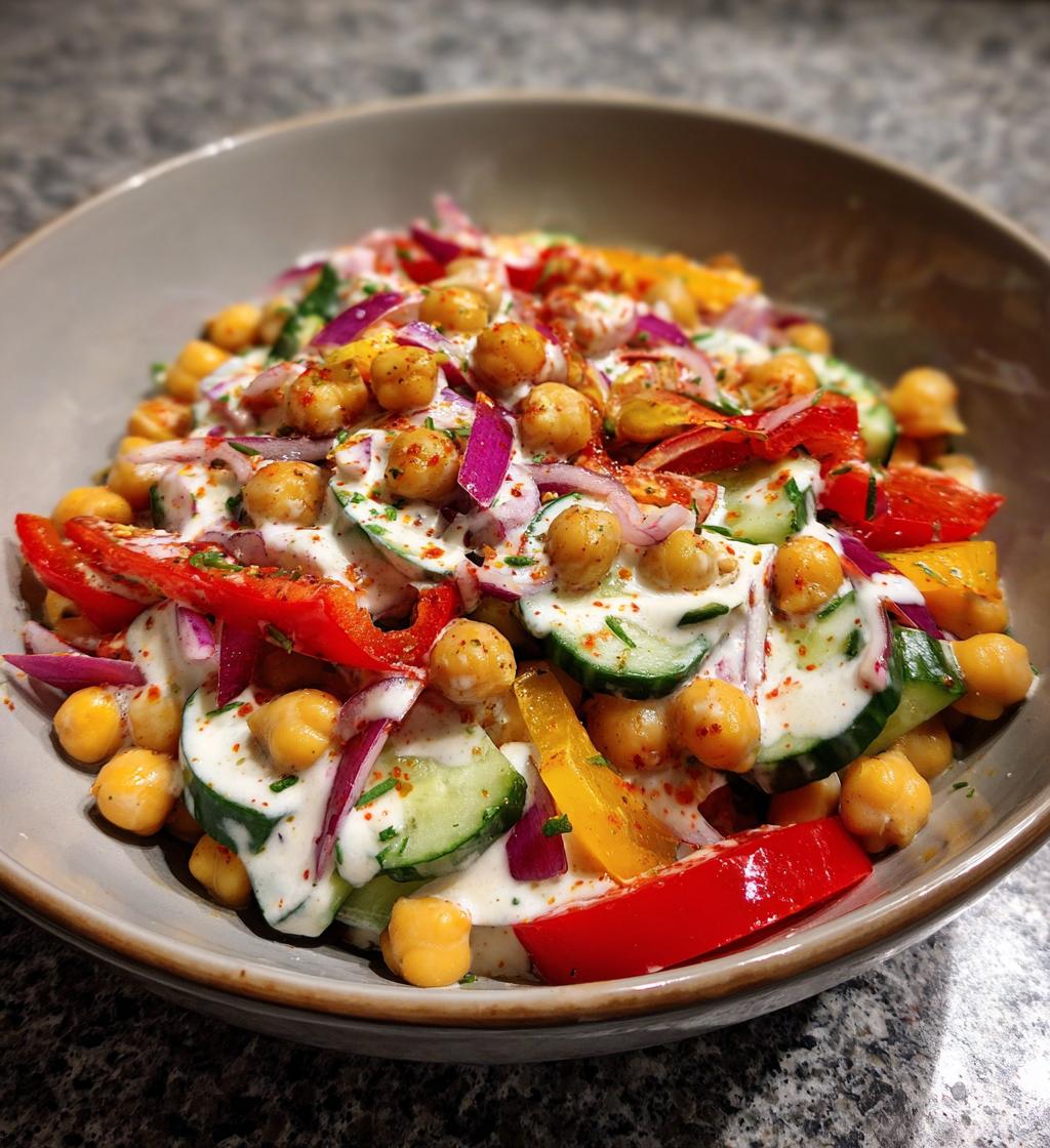 curried chickpea salad