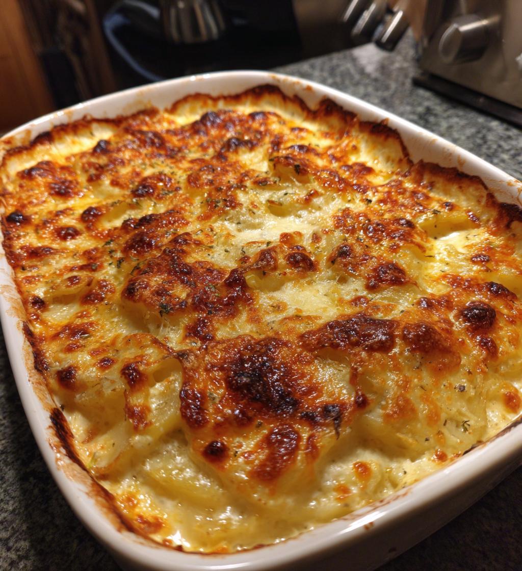 dads creamy cheesy au gratin potatoes - detail 1
